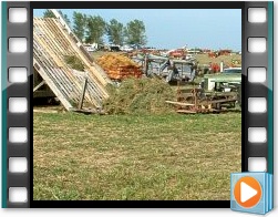 Rae Valley Heritage Association Video - Stacking Hay Using a Hay Slide Stacker